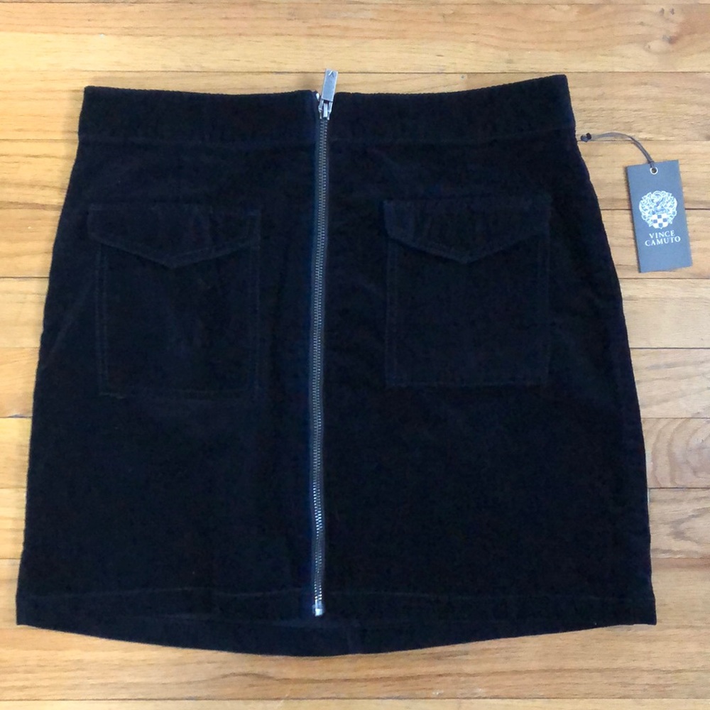 Vince Camuto Corduroy Mini-Skirt